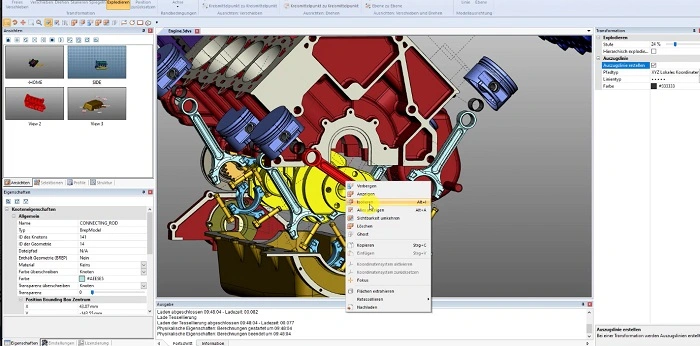 3D CAD Viewer 3DViewStation Anwendungsbeispiel